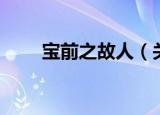 宝前之故人（关于宝前之故人介绍）
