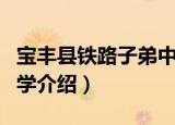宝丰县铁路子弟中学（关于宝丰县铁路子弟中学介绍）