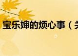 宝乐婶的烦心事（关于宝乐婶的烦心事介绍）