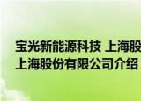 宝光新能源科技 上海股份有限公司（关于宝光新能源科技 上海股份有限公司介绍）
