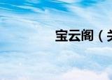 宝云阁（关于宝云阁介绍）
