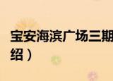 宝安海滨广场三期（关于宝安海滨广场三期介绍）