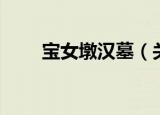 宝女墩汉墓（关于宝女墩汉墓介绍）