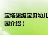 宝塔超级宝贝幼儿园（关于宝塔超级宝贝幼儿园介绍）