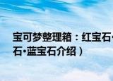 宝可梦整理箱：红宝石·蓝宝石（关于宝可梦整理箱：红宝石·蓝宝石介绍）