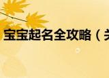 宝宝起名全攻略（关于宝宝起名全攻略介绍）