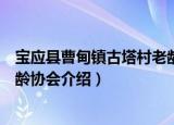 宝应县曹甸镇古塔村老龄协会（关于宝应县曹甸镇古塔村老龄协会介绍）