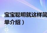 宝宝聪明就这样简单（关于宝宝聪明就这样简单介绍）
