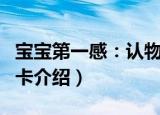 宝宝第一感：认物卡（关于宝宝第一感：认物卡介绍）