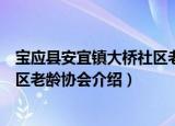 宝应县安宜镇大桥社区老龄协会（关于宝应县安宜镇大桥社区老龄协会介绍）