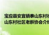 宝应县安宜镇泰山东村社区老龄协会（关于宝应县安宜镇泰山东村社区老龄协会介绍）
