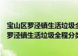 宝山区罗泾镇生活垃圾全程分类志愿服务小队（关于宝山区罗泾镇生活垃圾全程分类志愿服务小队介绍）