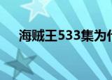 海贼王533集为什么跳了（海贼王533）