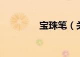 宝珠笔（关于宝珠笔介绍）