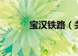 宝汉铁路（关于宝汉铁路介绍）