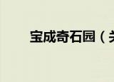 宝成奇石园（关于宝成奇石园介绍）