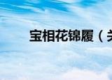 宝相花锦履（关于宝相花锦履介绍）