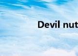 Devil nut under red flag