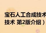 宝石人工合成技术 第2版（关于宝石人工合成技术 第2版介绍）