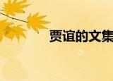 贾谊的文集为（贾谊的文集）