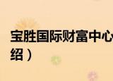 宝胜国际财富中心（关于宝胜国际财富中心介绍）