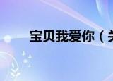 宝贝我爱你（关于宝贝我爱你介绍）