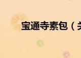 宝通寺素包（关于宝通寺素包介绍）