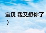 宝贝 我又想你了（关于宝贝 我又想你了介绍）