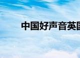 中国好声音英国（中国好声音英子）