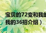 宝贝的72变和我的36招（关于宝贝的72变和我的36招介绍）
