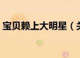 宝贝赖上大明星（关于宝贝赖上大明星介绍）