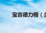宝音德力根（关于宝音德力根介绍）