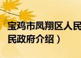 宝鸡市凤翔区人民政府（关于宝鸡市凤翔区人民政府介绍）