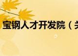 宝钢人才开发院（关于宝钢人才开发院介绍）