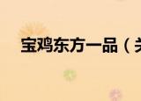 宝鸡东方一品（关于宝鸡东方一品介绍）