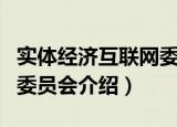 实体经济互联网委员会（关于实体经济互联网委员会介绍）