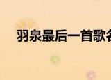 羽泉最后一首歌名字（羽泉最后一首歌）