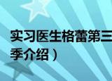 实习医生格蕾第三季（关于实习医生格蕾第三季介绍）