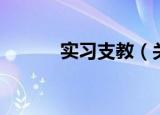 实习支教（关于实习支教介绍）