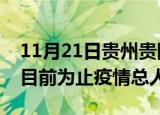 11月21日贵州贵阳最新疫情通报今天及贵阳目前为止疫情总人数