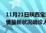 11月21日陕西宝鸡疫情累计多少例及宝鸡疫情最新状况确诊人数