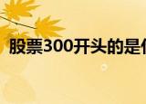 股票300开头的是什么股票（股票300129）