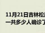 11月21日吉林松原疫情实时动态及松原疫情一共多少人确诊了