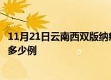11月21日云南西双版纳疫情最新情况及西双版纳疫情现在有多少例