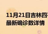 11月21日吉林四平疫情动态实时及四平疫情最新确诊数详情