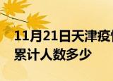 11月21日天津疫情阳性人数及天津新冠疫情累计人数多少
