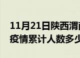 11月21日陕西渭南疫情阳性人数及渭南新冠疫情累计人数多少