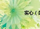 实心（关于实心介绍）