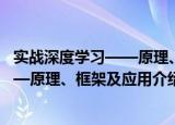 实战深度学习——原理、框架及应用（关于实战深度学习——原理、框架及应用介绍）