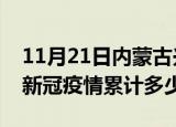 11月21日内蒙古兴安情最新确诊消息及兴安新冠疫情累计多少人